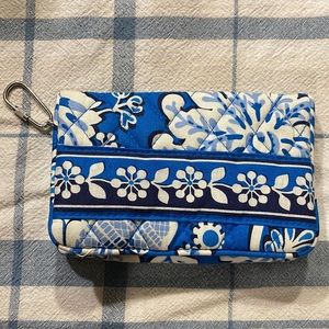 Vera Bradley Wallet in Blue Lagoon
